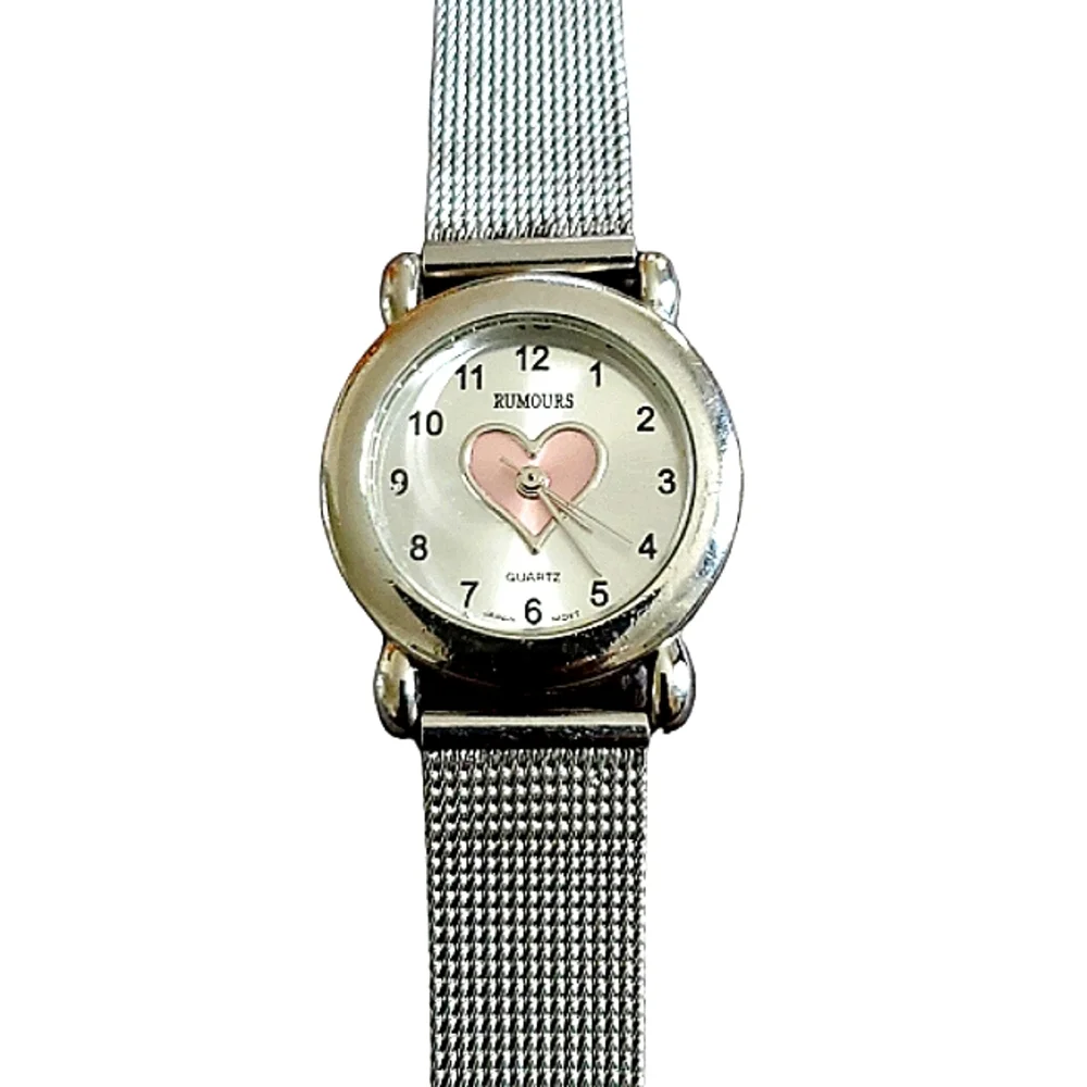 Rumors Quartz Silver Tone Watch